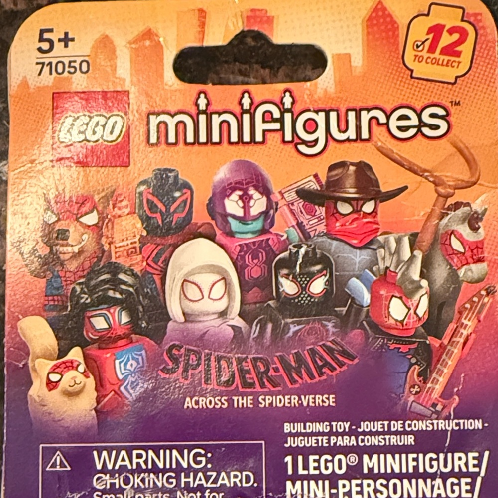 LEGO Spider-Man Minifigures Set - Red, Black, Purple